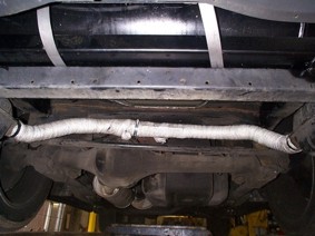 Exhaust modafied 7 wrapped.