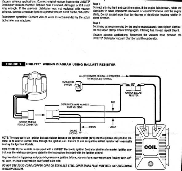 Coil Resistor Wiring Diagram from www.v8engines.com