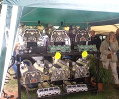Engines on show