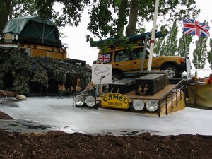 Camel Trophy Land Rovers