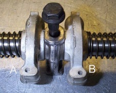 Rocker shaft assembly