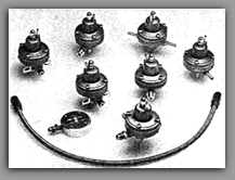 Fuel pressure regulator line up.