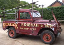 fred dibnah's land rover